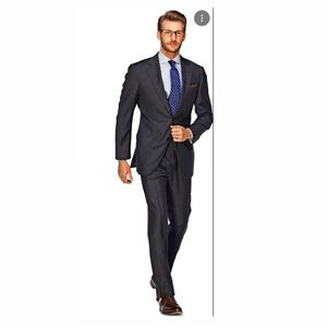 SUIT SUPPLY *NEW* Napoli Antra Suit - gray grey